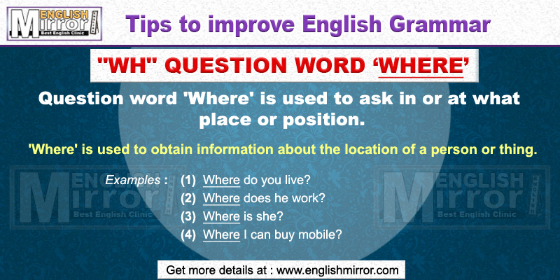 How to ask open questions in English (WH questions)